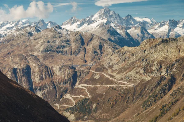Naturskön Bild Vackra Alperna Berg — Stockfoto