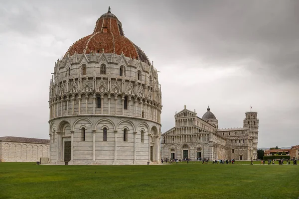 Eğik Pisa Kulesi Talya — Stok fotoğraf