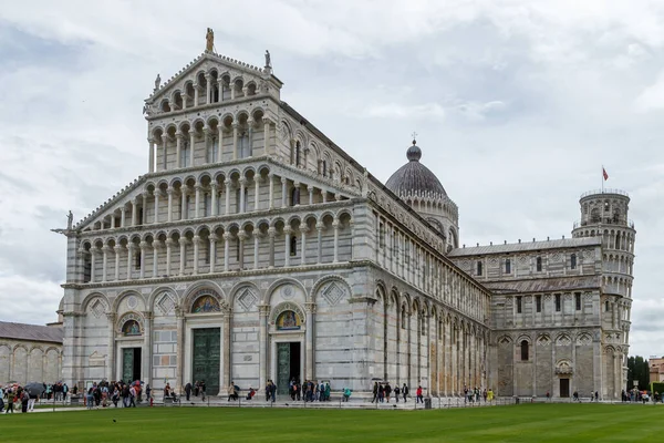 View Pisa Cathedral Leaning Tower Italy Pisa — Stock Photo, Image