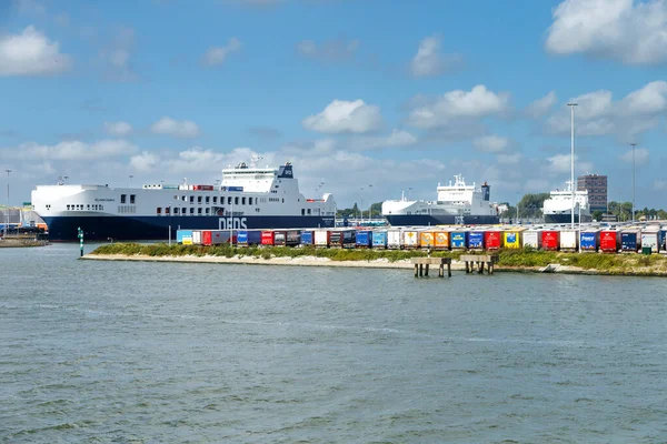 Rotterdam Hollanda Limanı — Stok fotoğraf