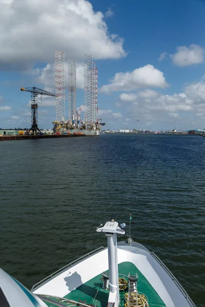 Puerto Ciudad Rotterdam Países Bajos —  Fotos de Stock
