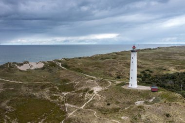 Helhelin Adası 'ndaki deniz feneri