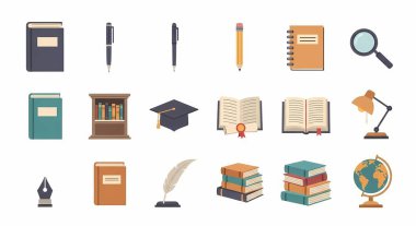 eğitim ve üniversite simgeleri