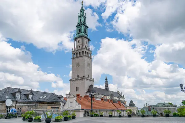 Czestochowa, Polonya - 11 Mayıs 2025 - Jasna Gora Manastırı, Czestochowa