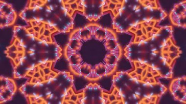 Soyut kaleydoskop arkaplanı. Güzel, pürüzsüz bir doku. kaleydoskop benzersiz que kaleydoskop tasarımı.