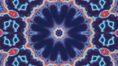 Soyut kaleydoskop arkaplanı. Çoklu renkli kaleydoskop dokusu.