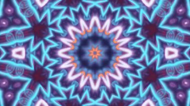 soyut kaleydoskop arkaplan efekti