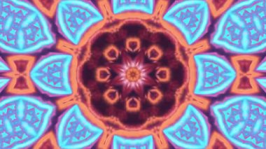 soyut kaleydoskop arkaplan efekti