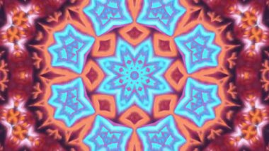 soyut kaleydoskop arkaplan efekti