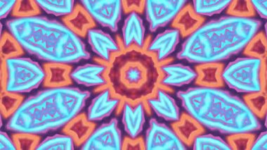 soyut kaleydoskop arkaplan efekti