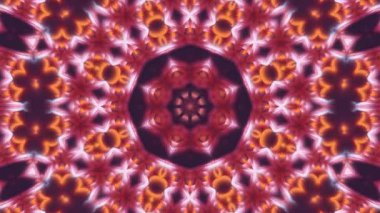 soyut kaleydoskop arkaplan efekti