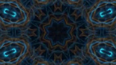 soyut kaleydoskop arkaplan efekti