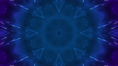 Soyut dijital fraktal model. güzel fütürist doku.