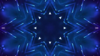 soyut mavi ve siyah kaleydoskop arkaplanı