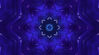 neon kaleydoskopik arka plan. mavi mor ve pembe