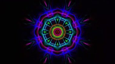 Soyut kaleydoskopik ışıklar arka plan