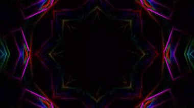 soyut kaleydoskopik arkaplan, şenlikli arkaplan.