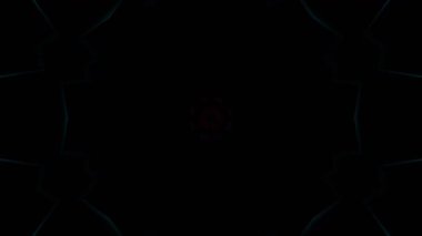 Resimsel bereketli fraktal desen resmi soyut arkaplan