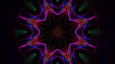 Kaleydoskop arka plan ışıkları. soyut