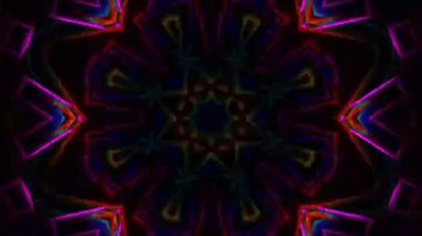 Neon ışıklar partisi. disko arkaplanı.