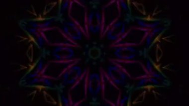 kaleyidoskopik soyut ışık arkaplanı