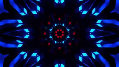 soyut kaleydoskopik arkaplan, güzel mandala.