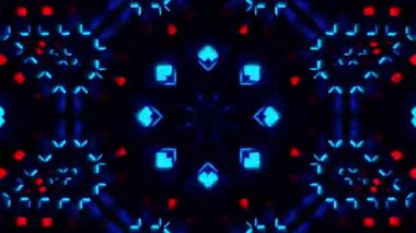 Soyut kaleydoskopik ışıklar arka plan