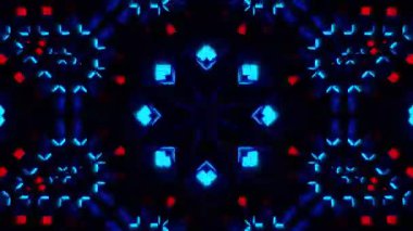 Soyut kaleydoskopik ışıklar arka plan