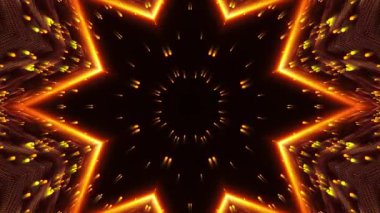 soyut kaleyidoter ışıkları arkaplanı