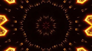 Soyut kaleydoskop arkaplanı. Güzel renk kaleydoskop dokusu. Çok renkli kaleydoskop. dizayn