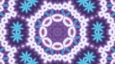 Soyut renkli mandala, pürüzsüz desen