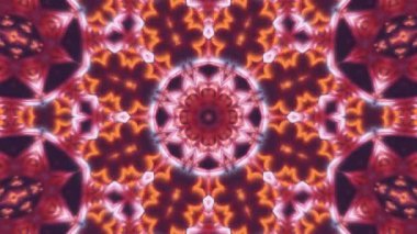 Arkadaki ışıkların kaleydoskopu