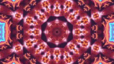 Arkadaki ışıkların kaleydoskopu