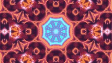 Arkadaki ışıkların kaleydoskopu