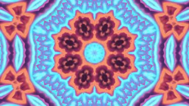 Arkadaki ışıkların kaleydoskopu