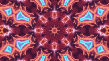 Arkadaki ışıkların kaleydoskopu