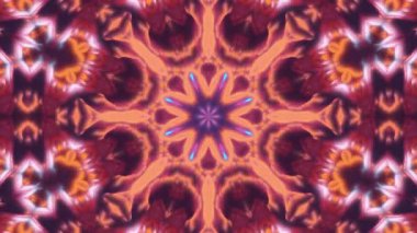 Arkadaki ışıkların kaleydoskopu