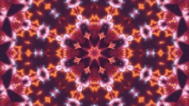 Arkadaki ışıkların kaleydoskopu