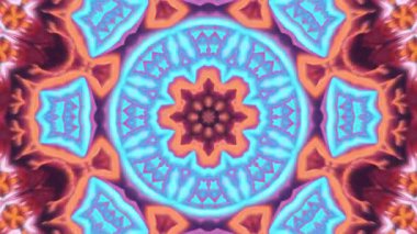 Arkadaki ışıkların kaleydoskopu