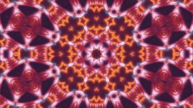 Arkadaki ışıkların kaleydoskopu