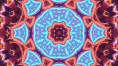 Arkadaki ışıkların kaleydoskopu