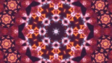 Arkadaki ışıkların kaleydoskopu