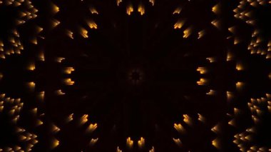 Kaleydoskop geçmişi. koyu renklilik