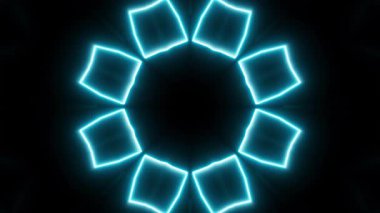soyut neon parlayan geometrik arkaplan.