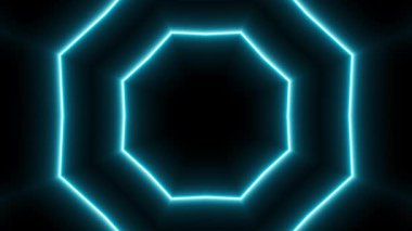 parlayan altıgen şekil arkaplanı