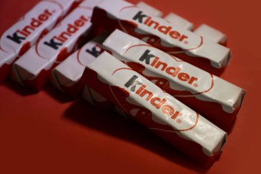 22 Aralık 2022 Ukrayna şehri Kinder şirketinden Kyiv çikolatası