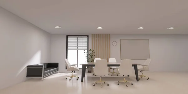 会議室の3Dレンダリング 3Dイラスト — ストック写真