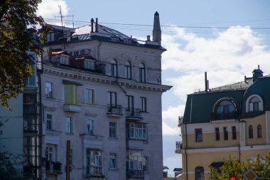 5 Eylül 2021 Ukrayna Kyiv şehir merkezi mimarisi