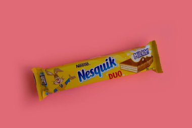 6 Mayıs 2023 Ukrayna şehri Nestle 'den Kyiv Nesquik çikolatası