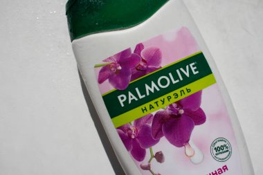 29 Nisan 2023 Ukrayna şehri Kyiv Palmolive duş jeli